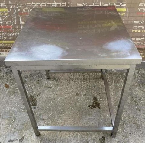 Μεταχειρισμένο Τραπέζι Ανοξείδωτο 87x84x104Cm 